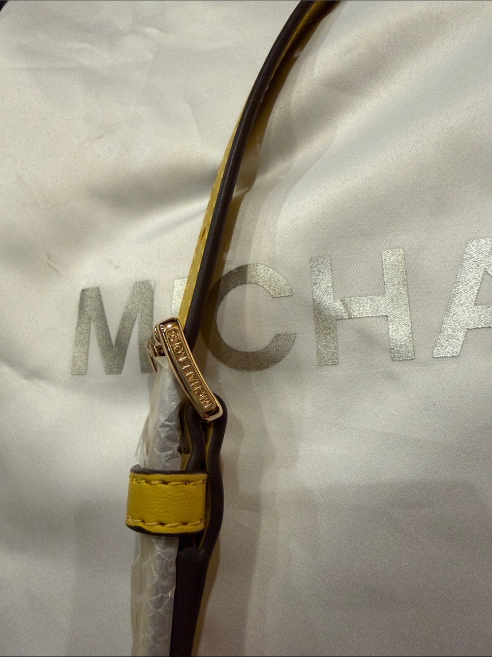 NWT Michael Kors Honey Carmella Las Vegas Patchwork Shoulder Bag - Picture 4 of 11